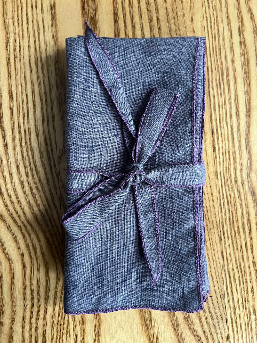 Linen Napkins - Charcoal