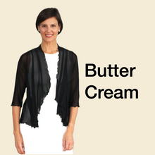 Load image into Gallery viewer, Alice Mesh Cardi - Butter Cream