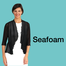 Load image into Gallery viewer, Alice Mesh Cardi - Seafoam